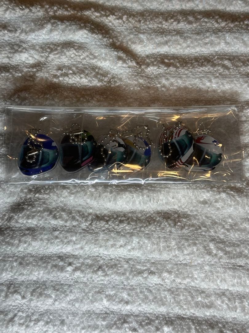 【新品未開封】　モンキーターンV ヘルメットキーホルダー6種セット