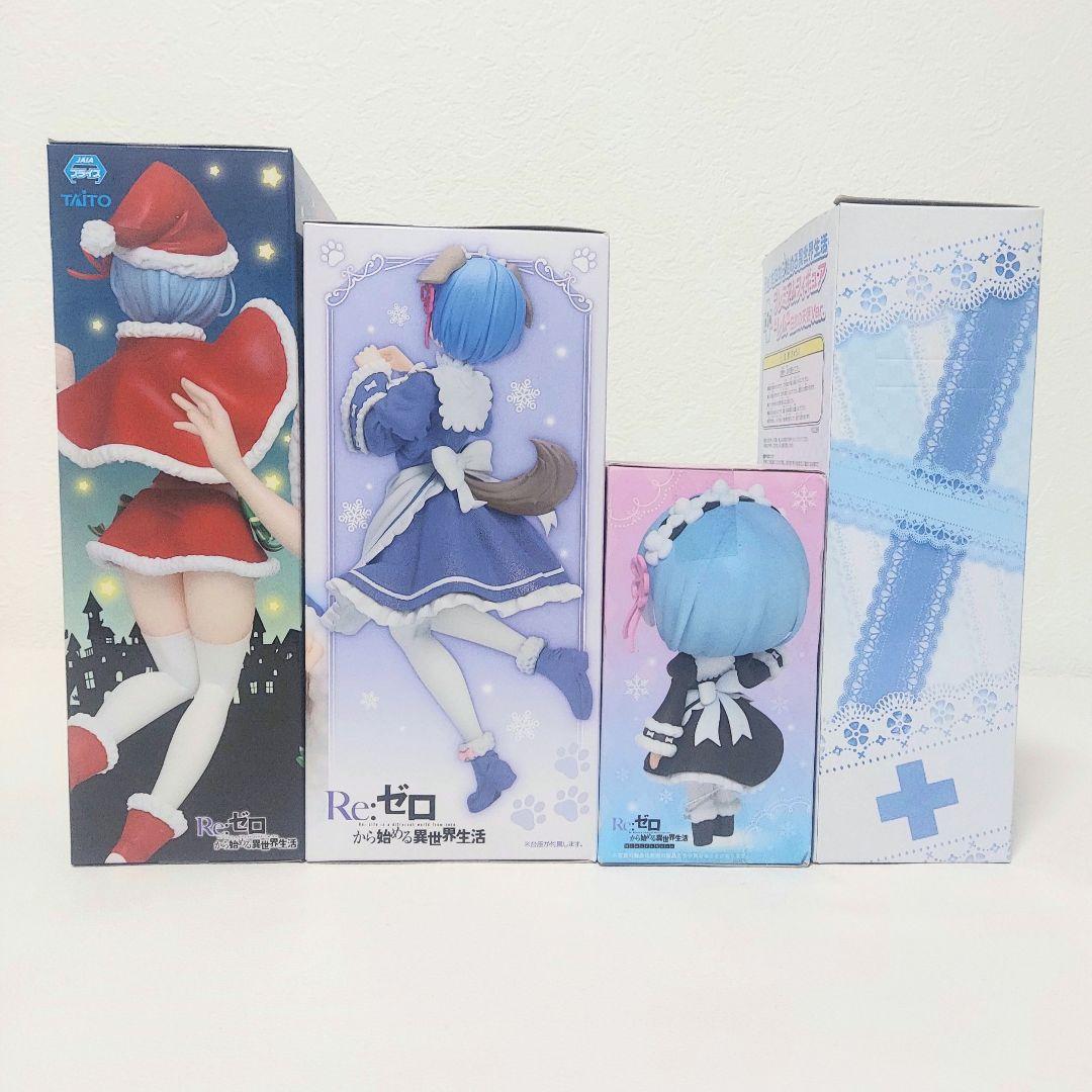 【送料込み】アニメ リゼロ キャラクターグッズ 美少女 フィギュア セット売り