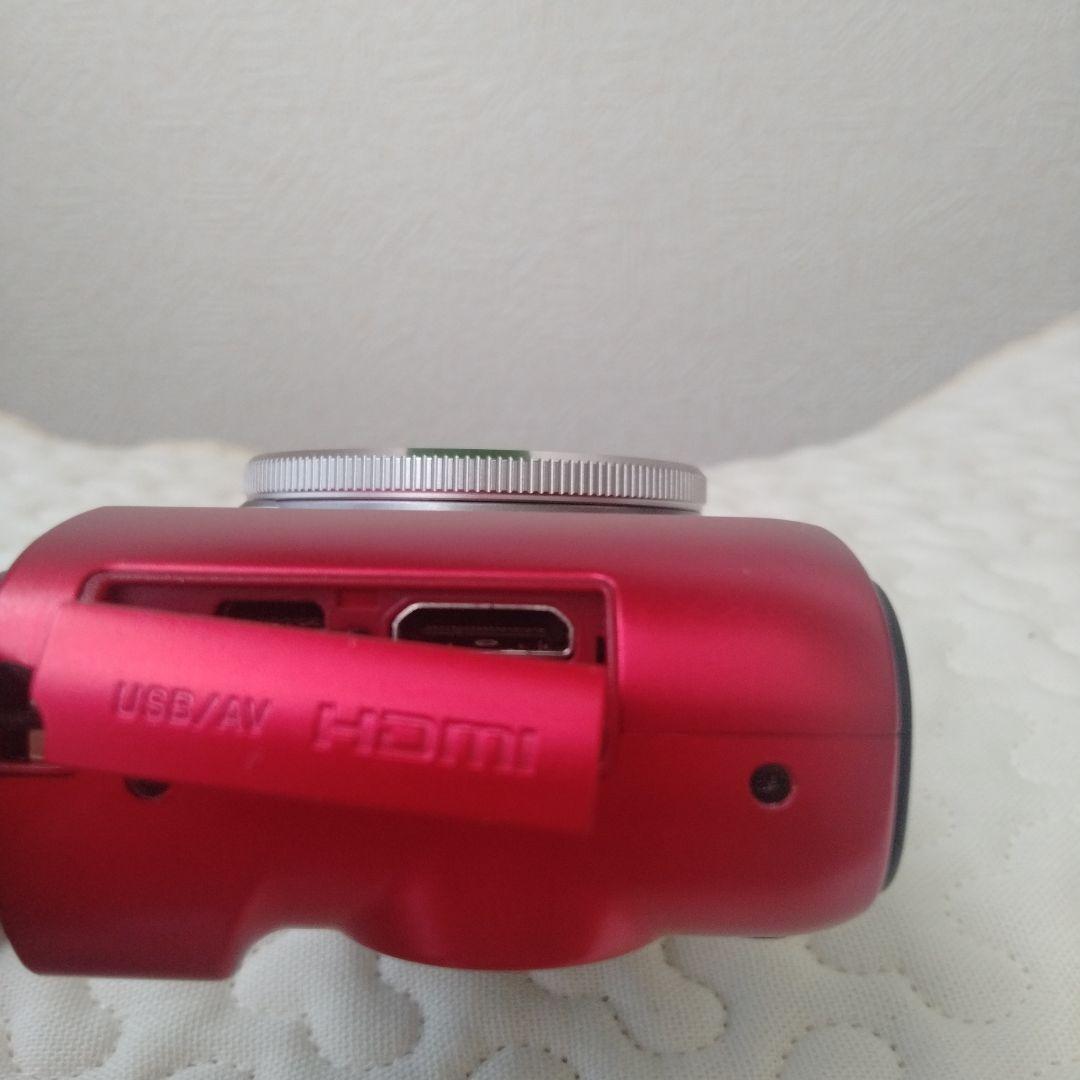 デジカメ　動作確認済み　CASIO　EXILIM EX-ZR1000 レッド