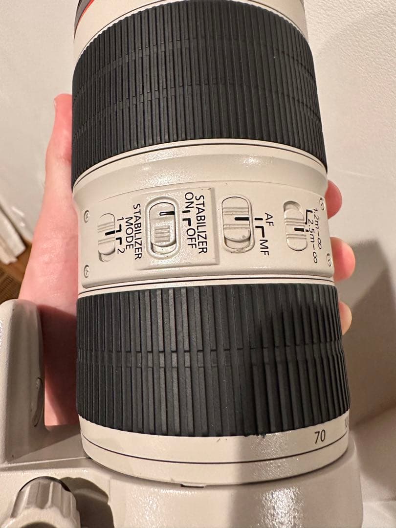 EF70-200mmF2.8L IS II USM　エクステンダーEF1.4XⅡ