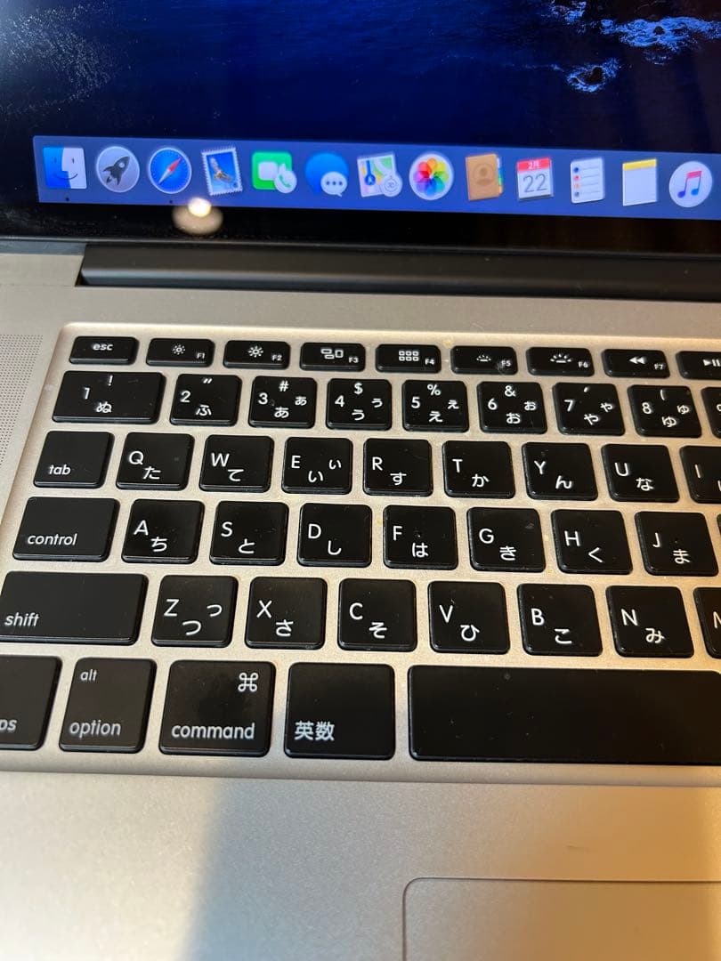 Apple MacBook Pro (Retina,15インチ, Mid2012