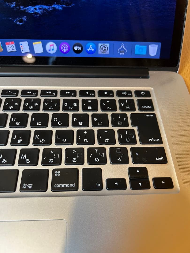 Apple MacBook Pro (Retina,15インチ, Mid2012