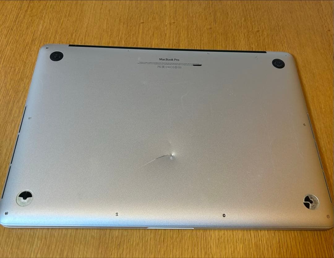 Apple MacBook Pro (Retina,15インチ, Mid2012