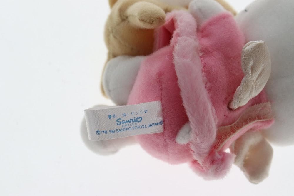 ◆ハローキティ ペアエンジェル キーホルダー ぬいぐるみ サンリオ　10078