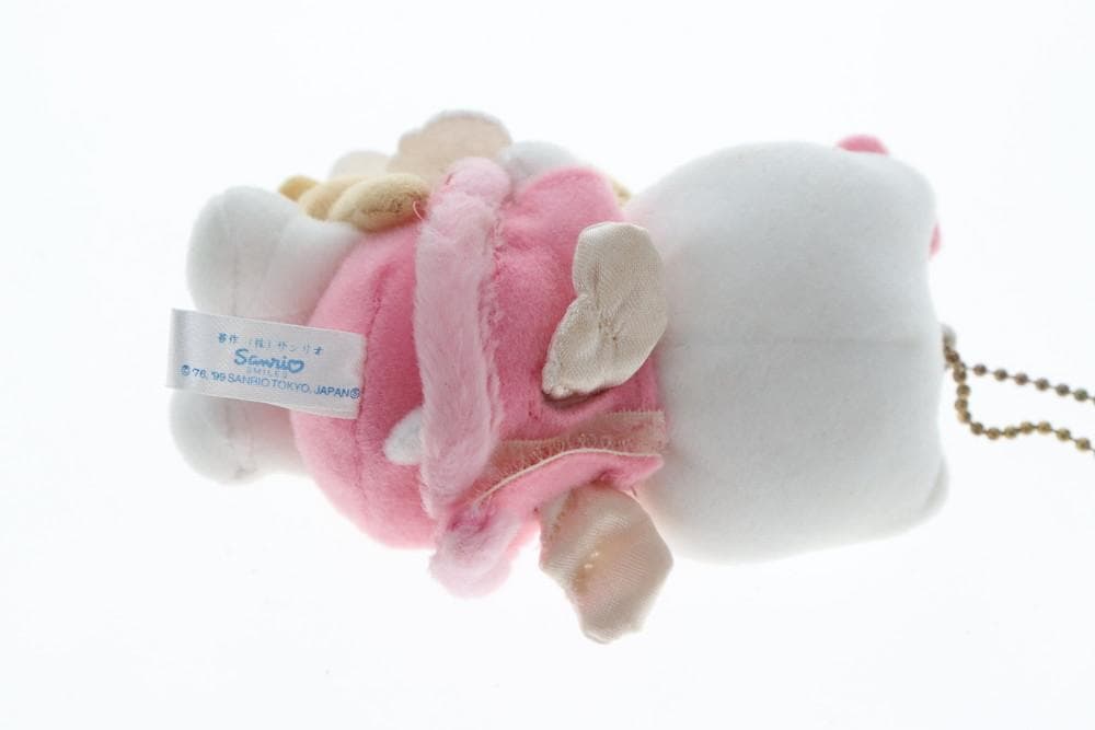 ◆ハローキティ ペアエンジェル キーホルダー ぬいぐるみ サンリオ　10078