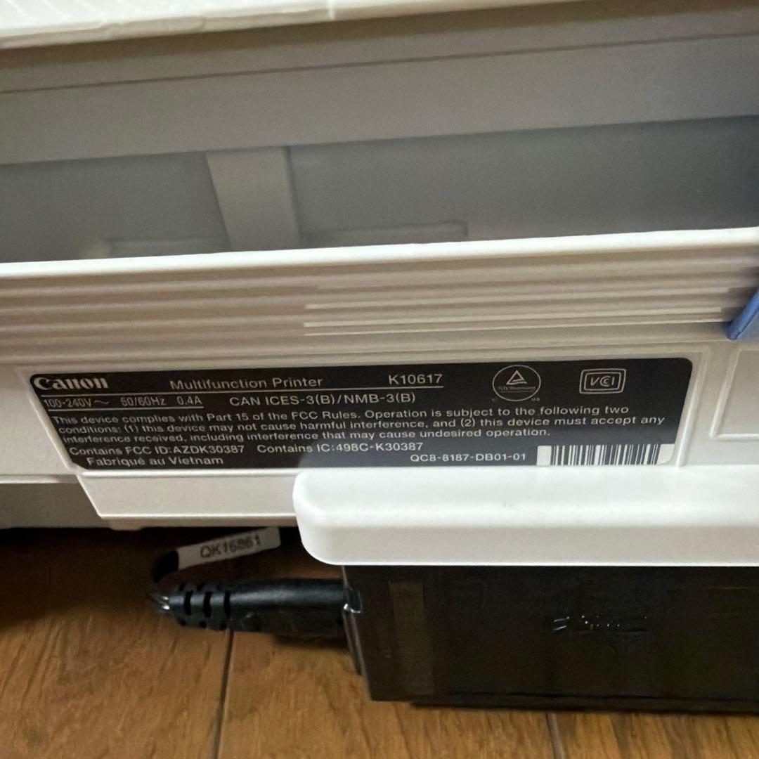 【極美品】Canon PIXUS インクジェットプリンター　TS3730