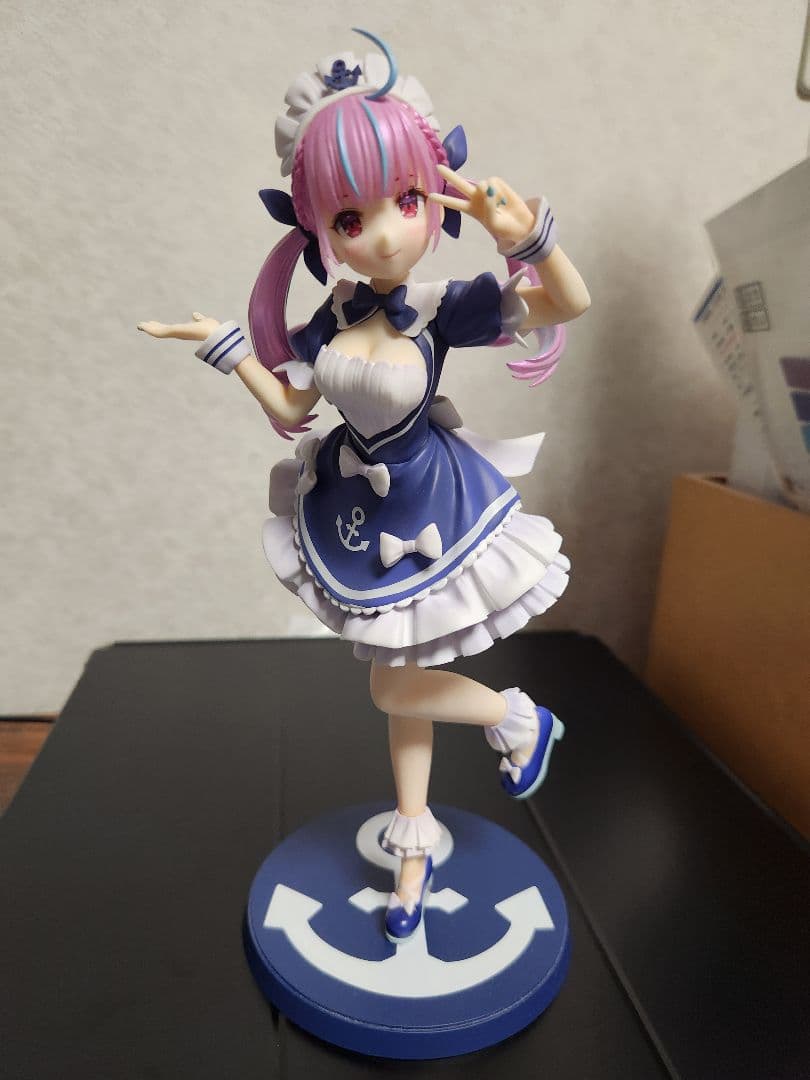 湊あくあ フィギュア ホロライブ 傷あり 箱無し