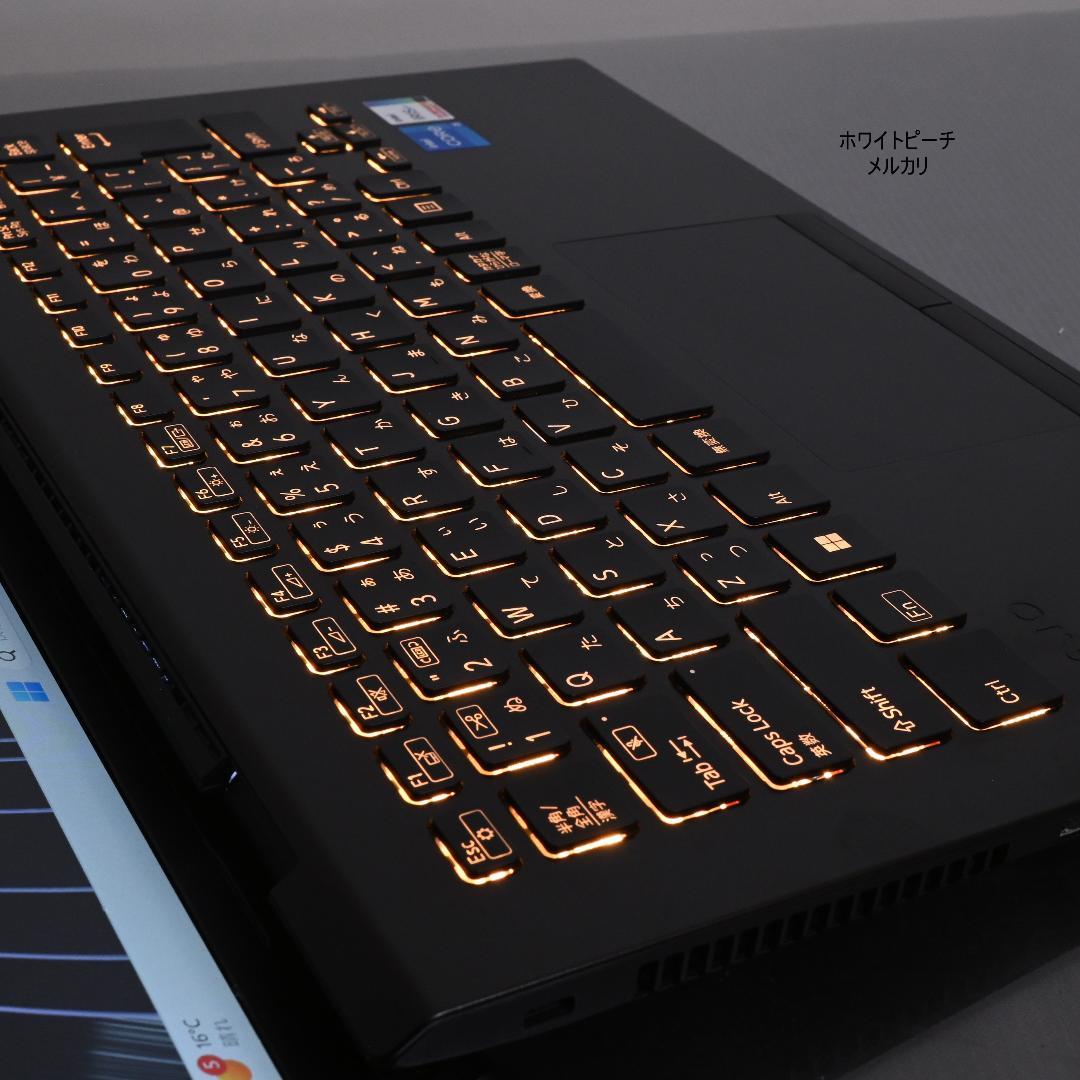 Vaio pro PK i5 _16G_256GB オレンジに光るキーボード