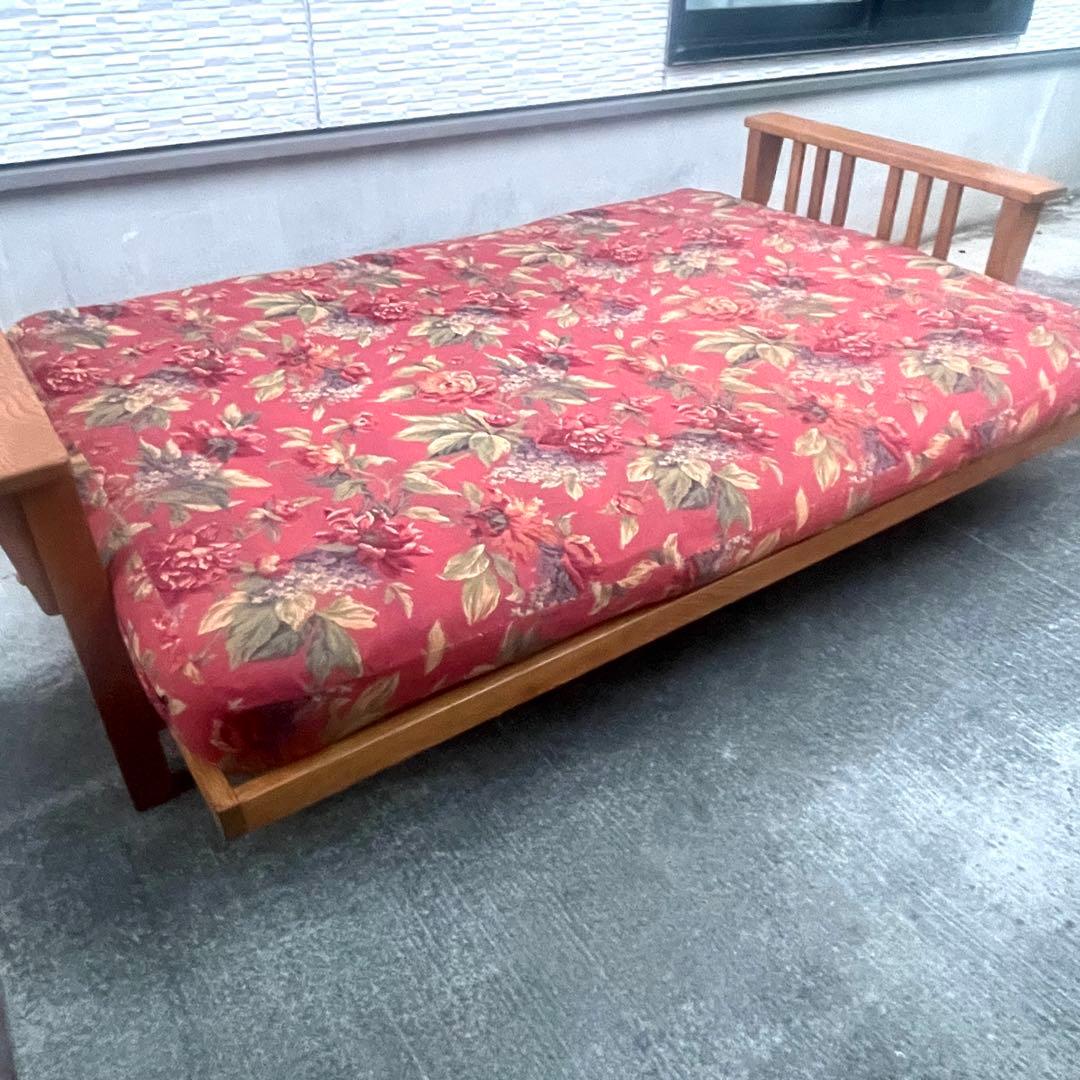 L.L.Beanエルエルビーン　ソファベッド　フートン　木製家具