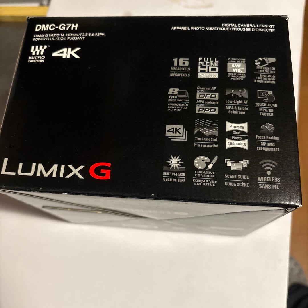 LUMIX DMC-G7Hミラーレス一眼カメラ 14-140mm 本箱付き