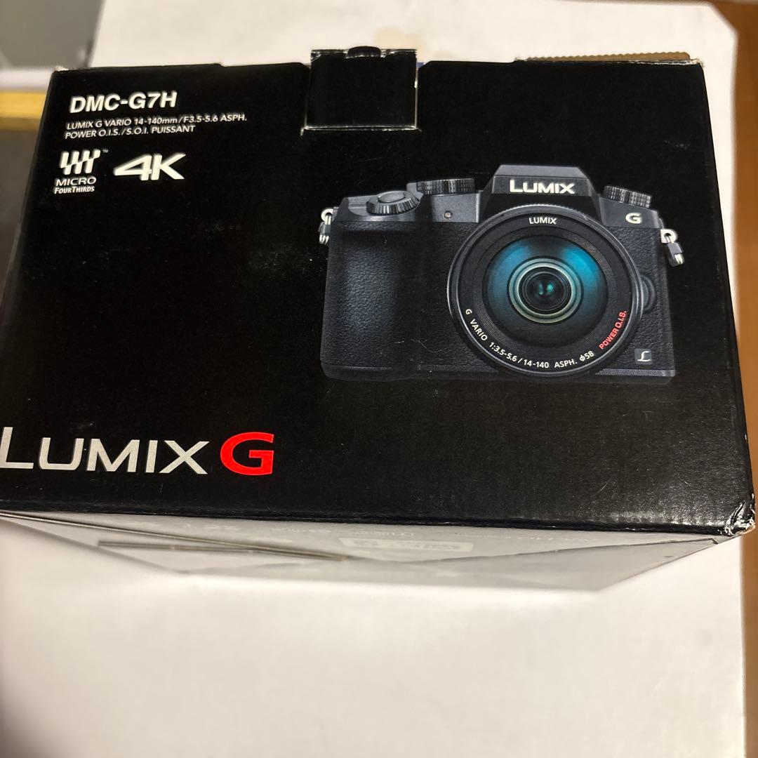 LUMIX DMC-G7Hミラーレス一眼カメラ 14-140mm 本箱付き