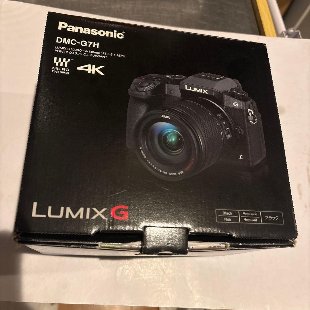 LUMIX DMC-G7Hミラーレス一眼カメラ 14-140mm 本箱付き