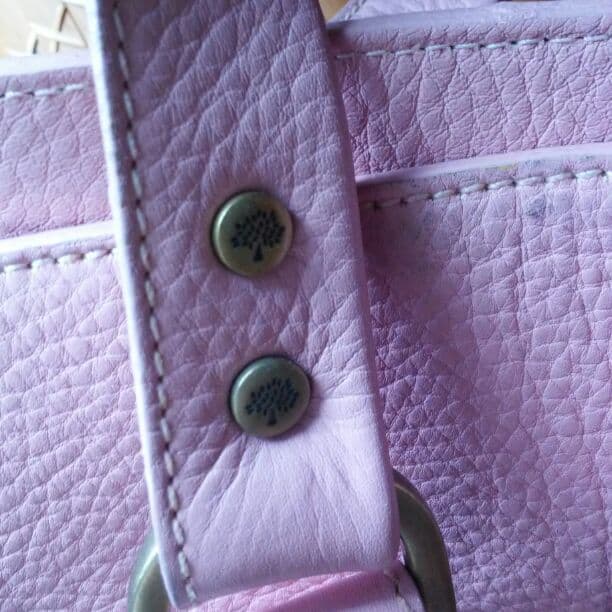 YUさまの　マルベリー　かばん　バッグ　ピンク　mulberry ダメージあり