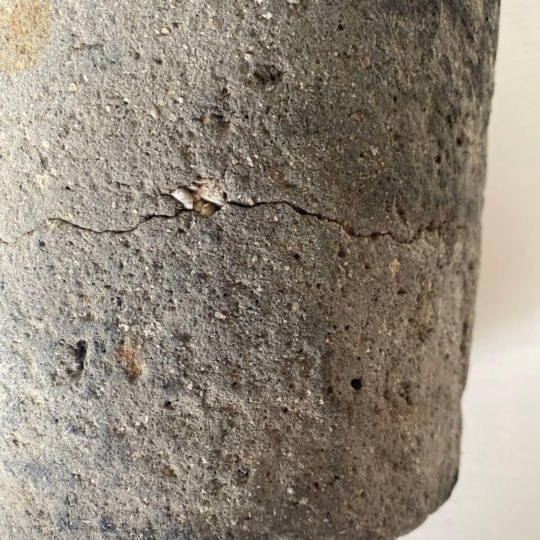 古陶 壺 須恵器 野花 花器 花瓶 土器 民藝 wabisabi 古珠洲 六古窯