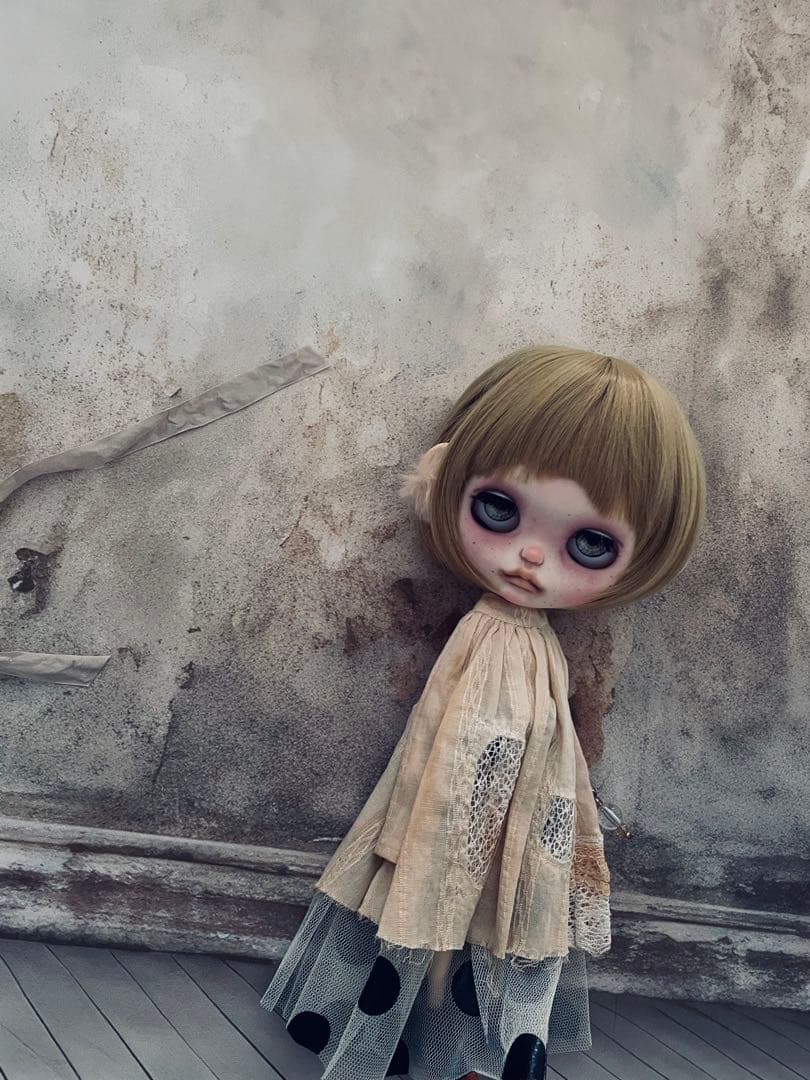 カスタム アイシードール ウィッグ オビツボディ マッシュルームヘア