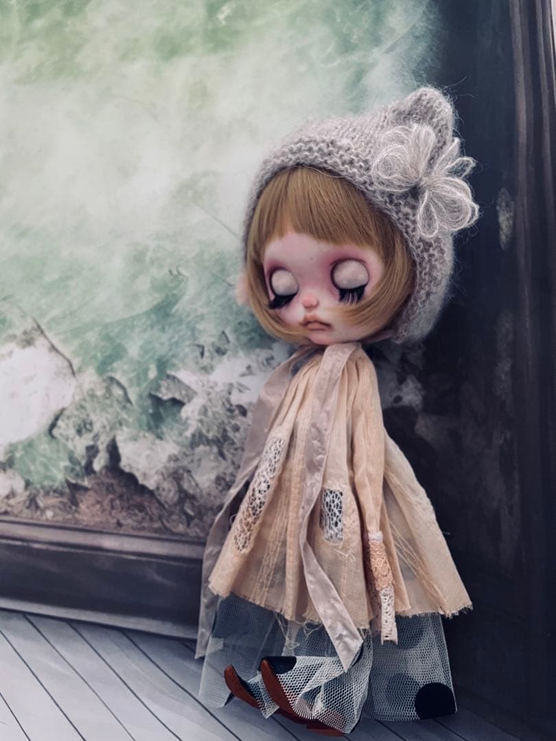 カスタム アイシードール ウィッグ オビツボディ マッシュルームヘア