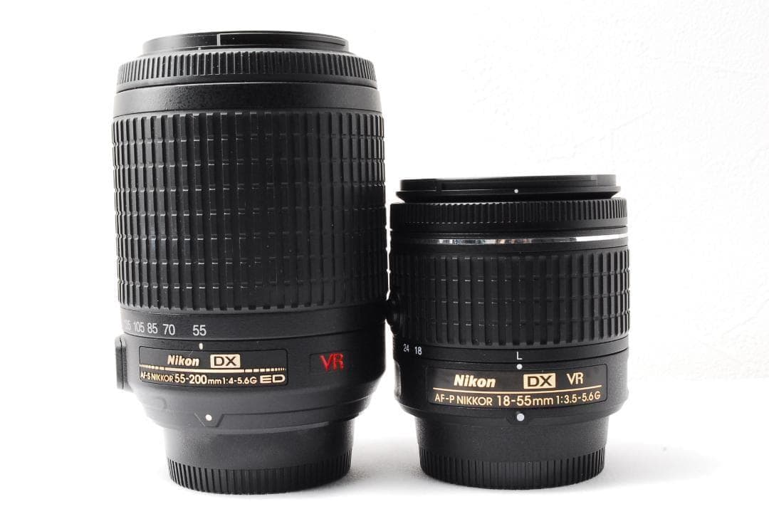 新品級ショット数❤️Nikon D5600 ダブルレンズ Wi-Fi 初心者