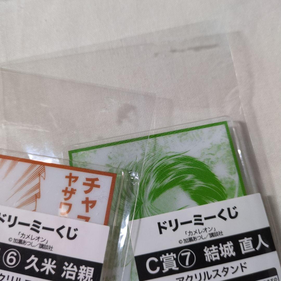 ドリーミーくじ カメレオン アクリルスタンド グラス 10点セット