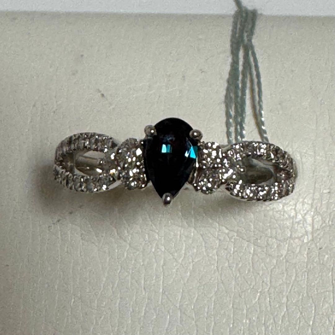 PTアレキサンドライトダイヤモンドリングNO25-1027