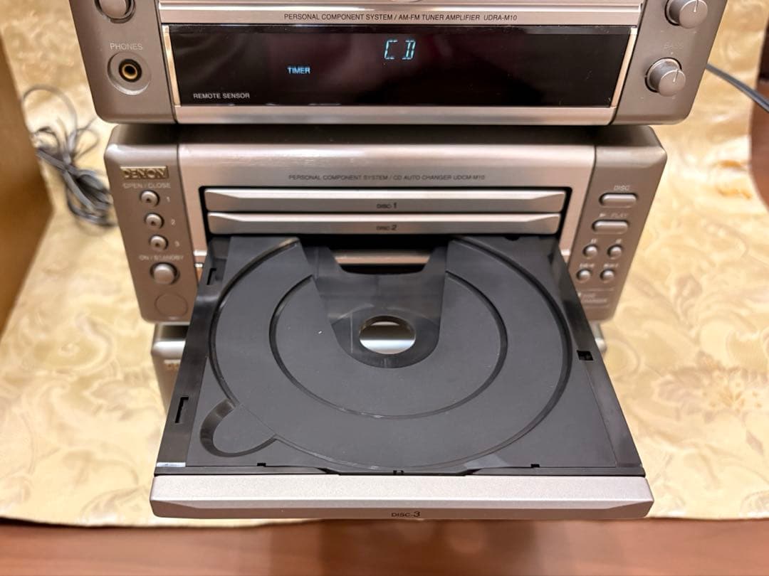 【大幅値下】DENON UD-M10 セット　ミニコンポ