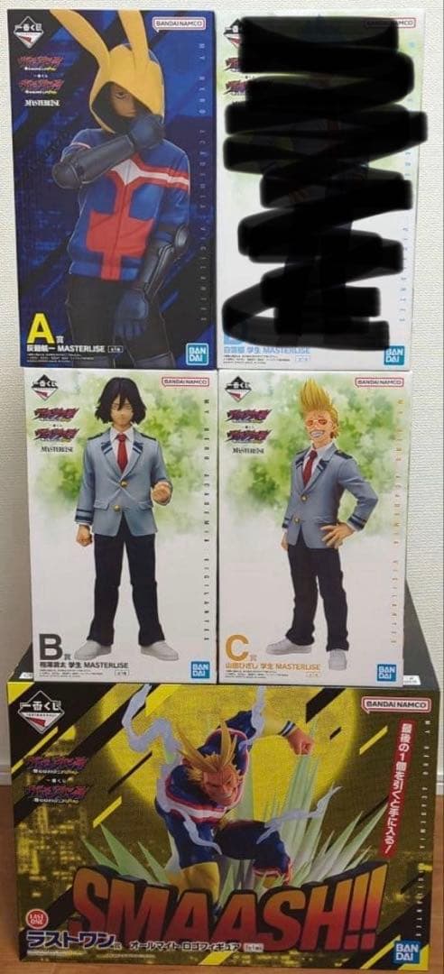 一番くじ ヴィジランテ 僕のヒーローアカデミア　ラストワン・A・B・C賞 計4体