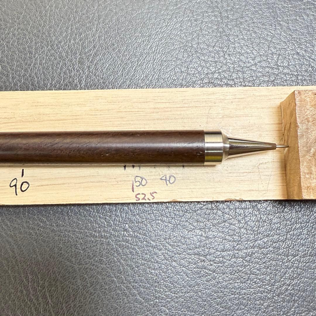 149モンゾ木製シャーペン　強低重心R ステンレス