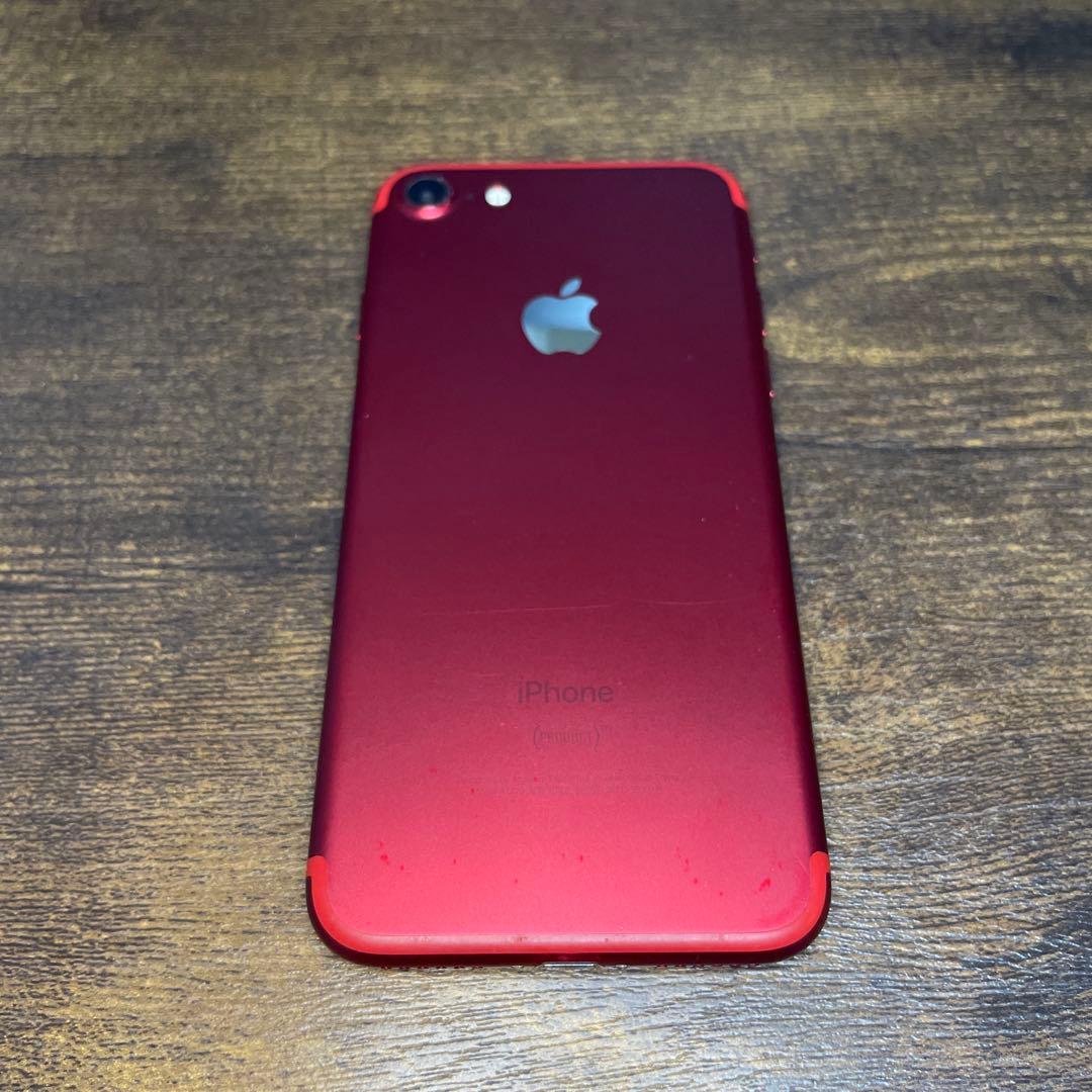 Apple iPhone7 本体 レッド SIMフリー BT社外品