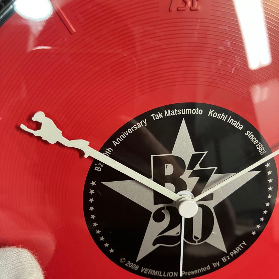 【動作確認済】B'z 20周年記念/音声入り目覚まし時計/オフィシャル限定販売品