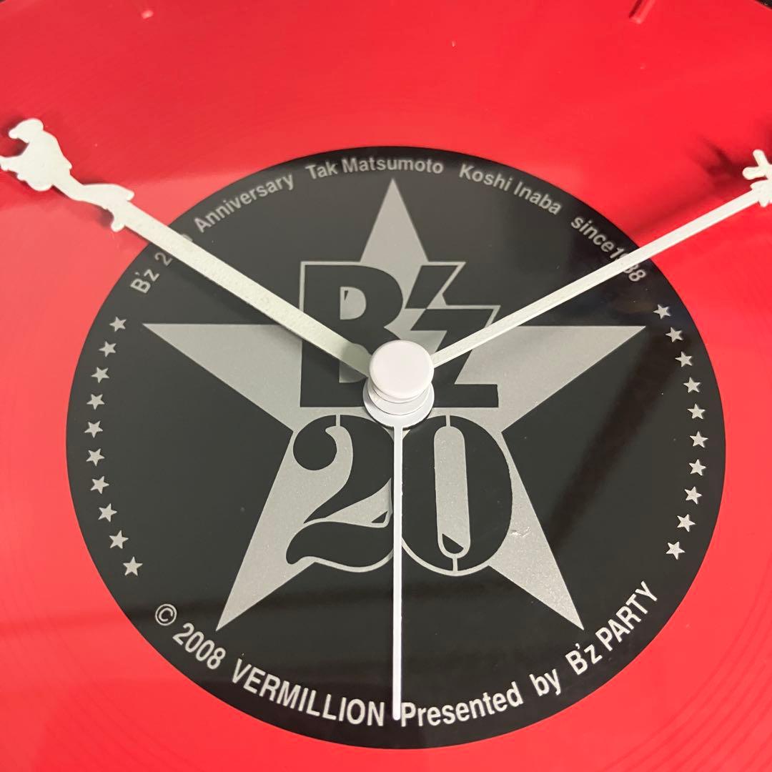 【動作確認済】B'z 20周年記念/音声入り目覚まし時計/オフィシャル限定販売品
