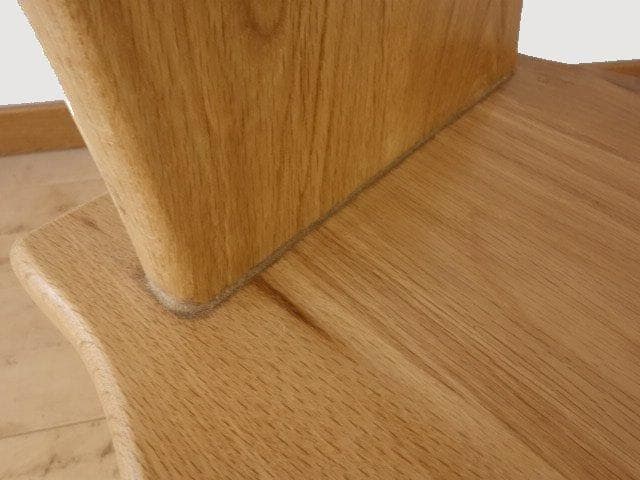 ふくろう　椅子　ダイニングチェアー　イスF　ナラ材　白木色　勇峰工芸（新）