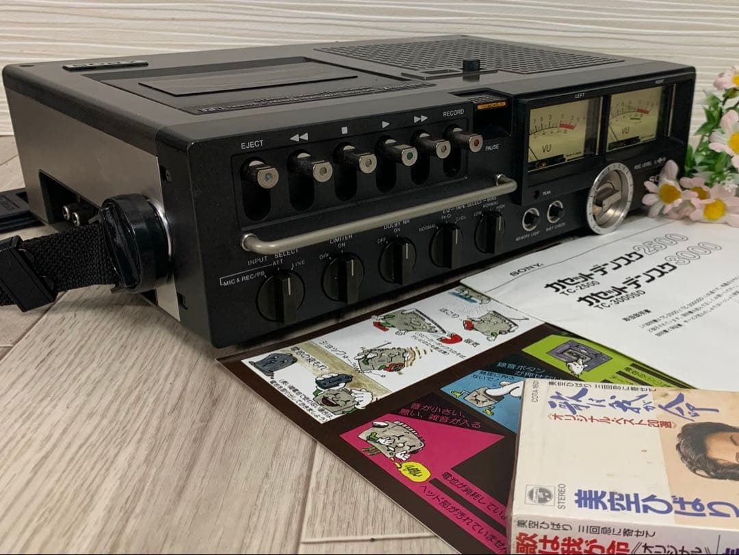 美品！希少品 SONYソニー TC-3000 SD カセット中古品 動作品