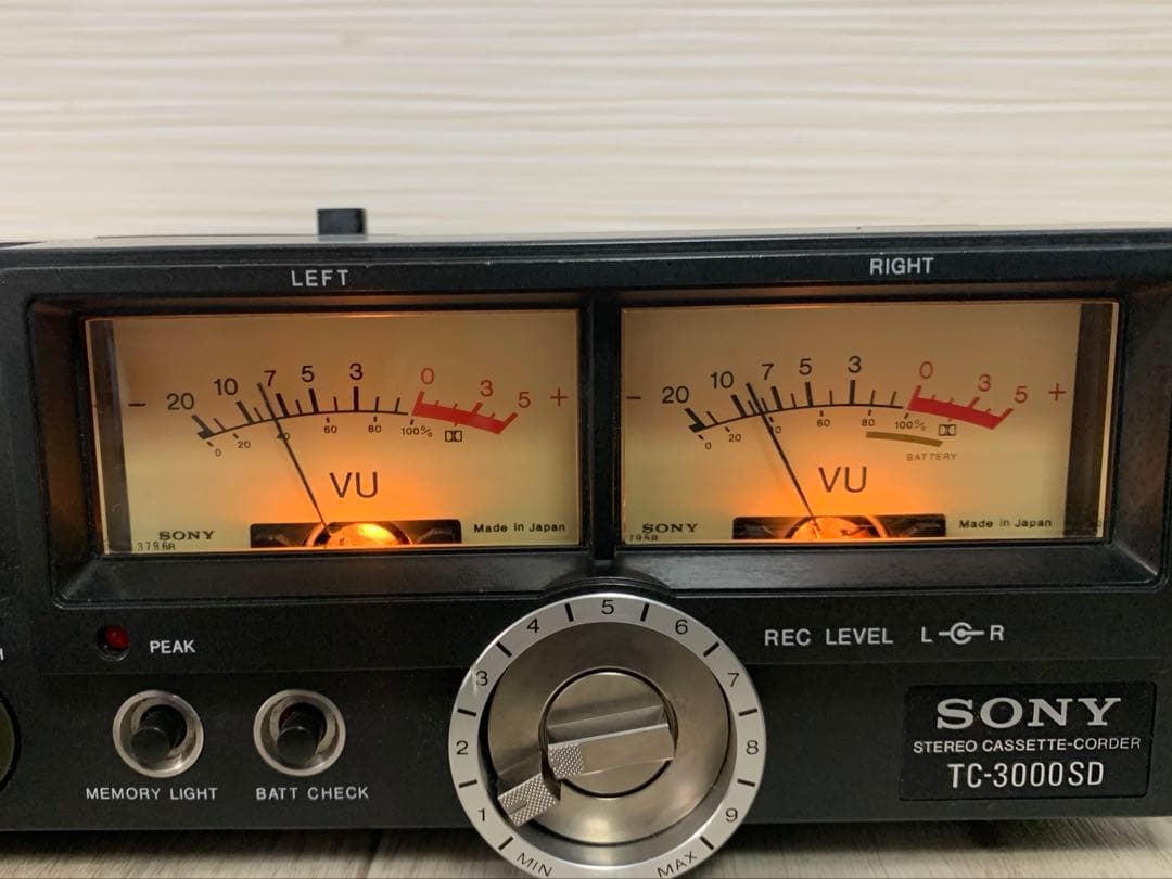 美品！希少品 SONYソニー TC-3000 SD カセット中古品 動作品