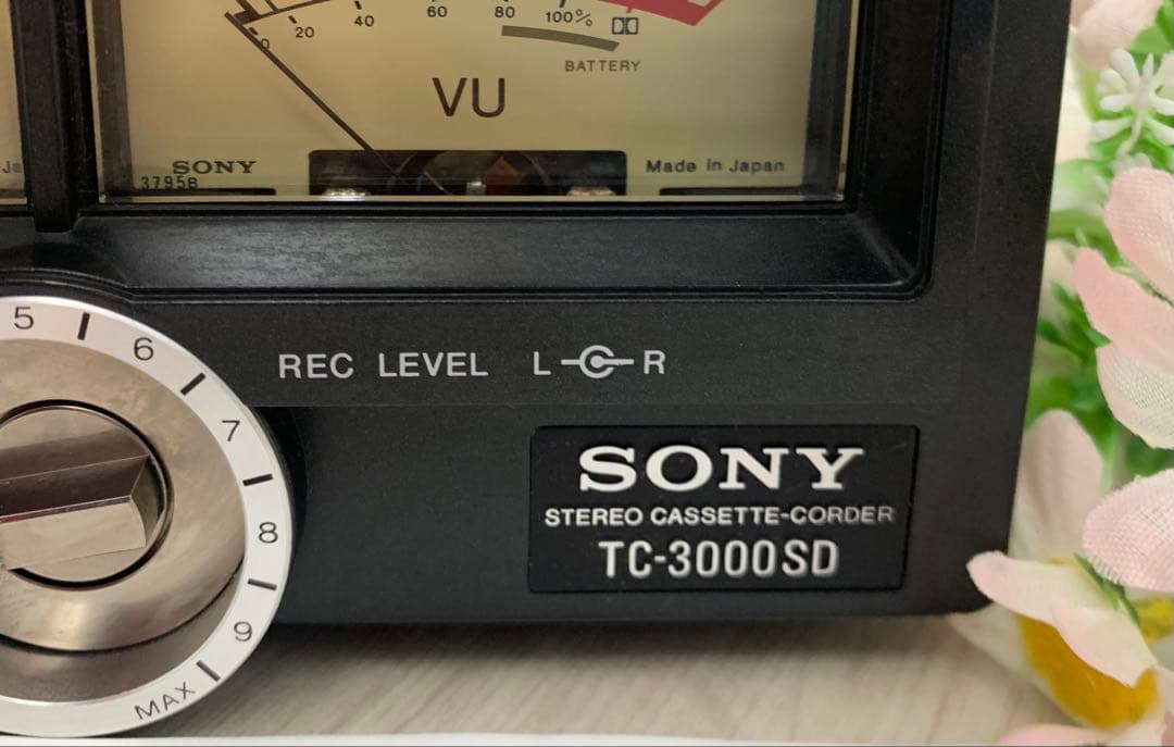 美品！希少品 SONYソニー TC-3000 SD カセット中古品 動作品