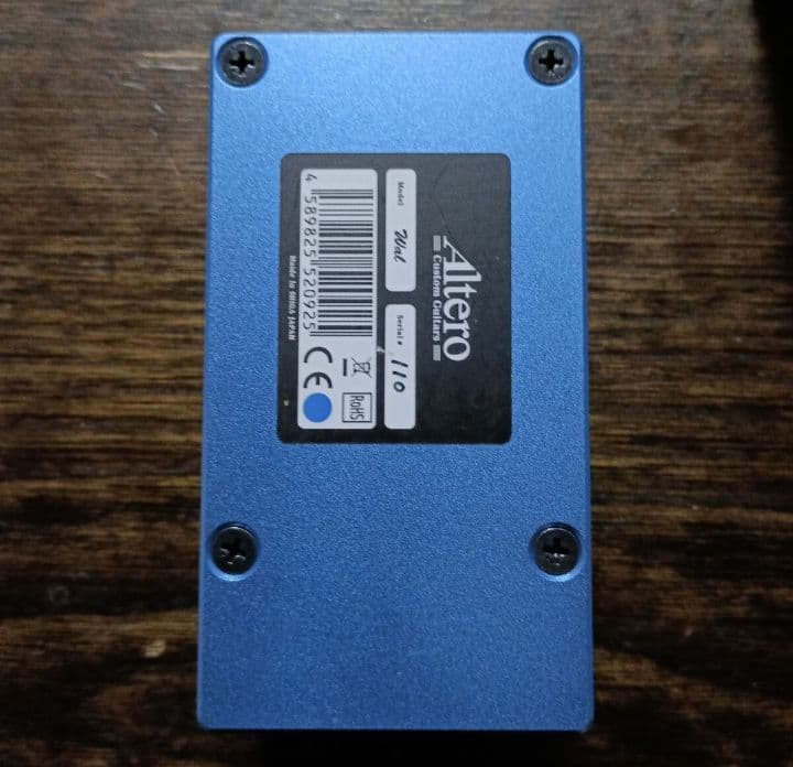 Altelo エフェクター オーバードライブ wall drive ほぼ新品