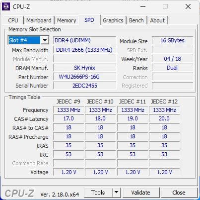 DDR4 16GBx2 メモリ panram W4U2666PS-16G