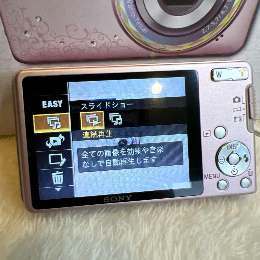 SONY Cyber-shot コンパクトデジタルカメラ ジュエルピンク 美品！