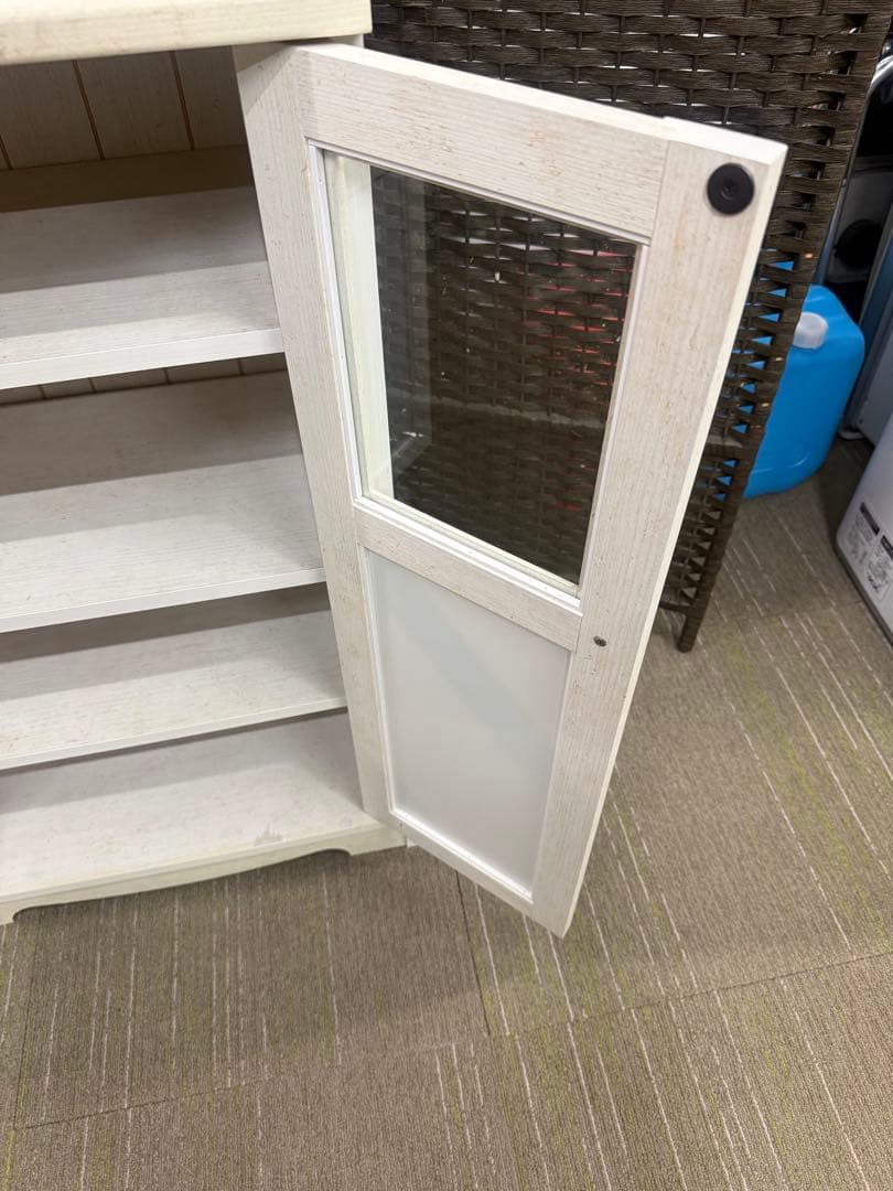 【洗浄消毒作業済】【完成品】ニトリ　キャビネット　(リズバレーSLM9060G)