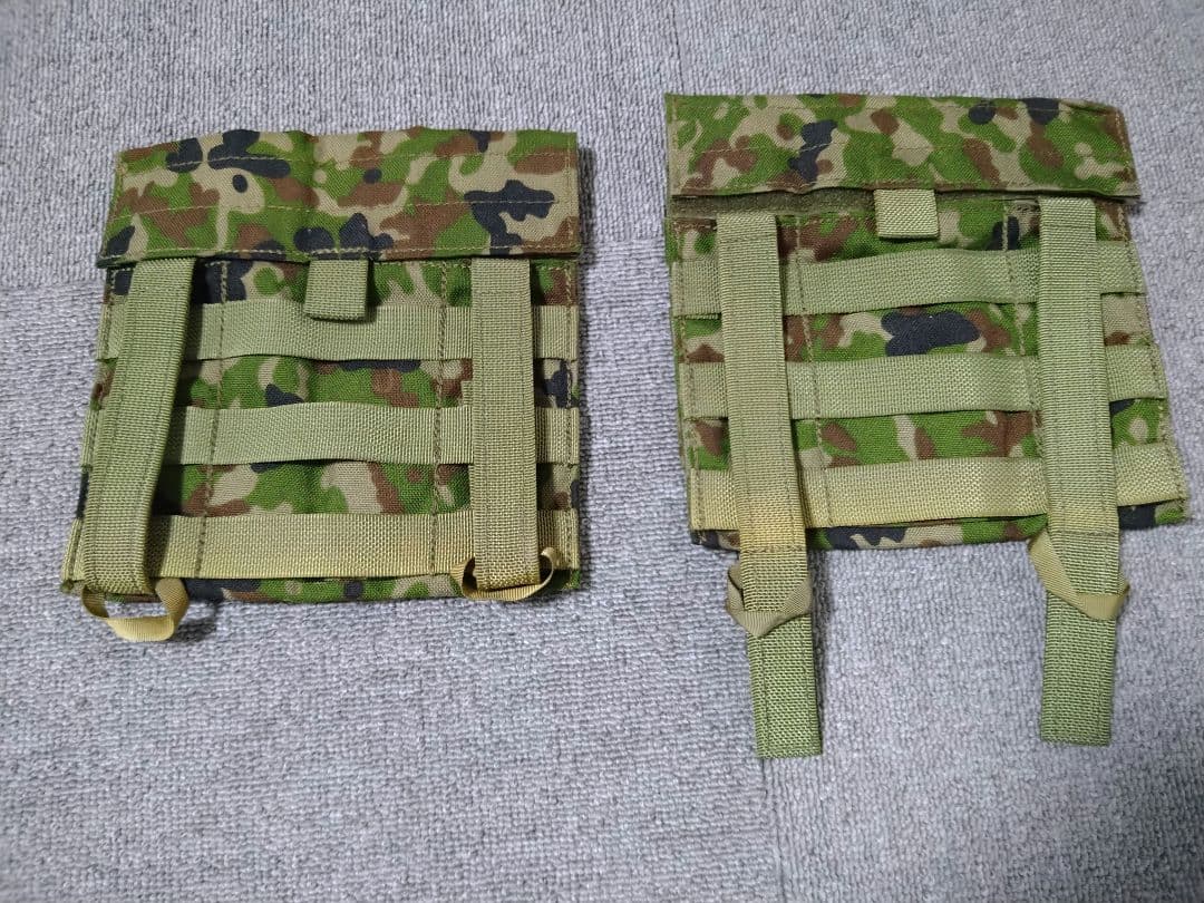 LEM製　サイドプレートポケット　陸上自衛隊迷彩