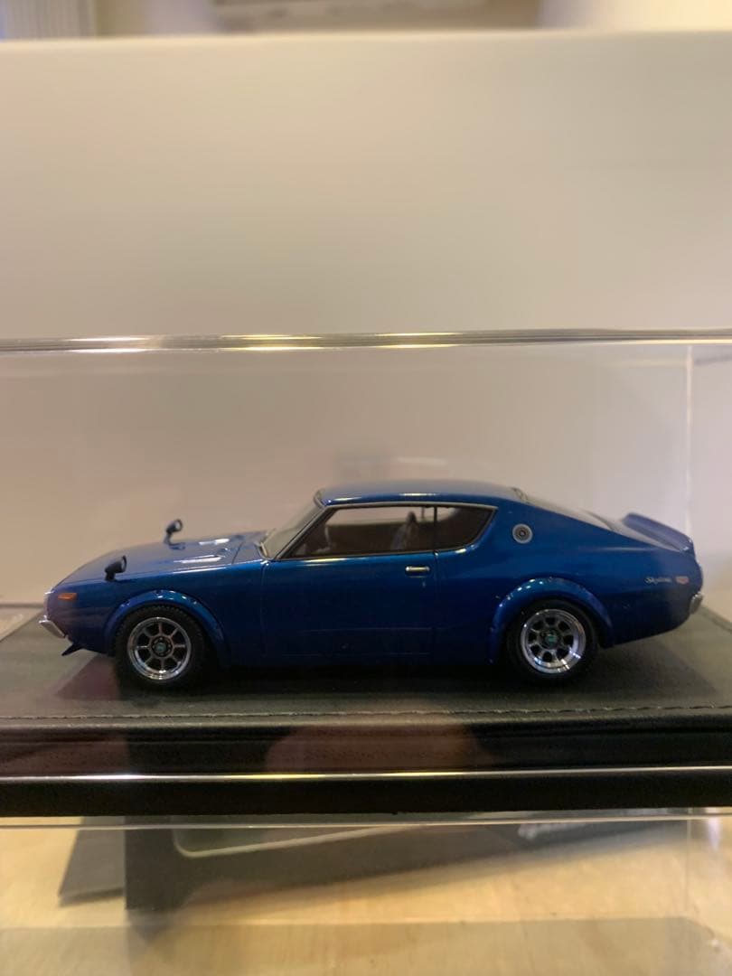 イグニッションモデル　1/43 スカイライン　GT-R KPGC110 ブルー