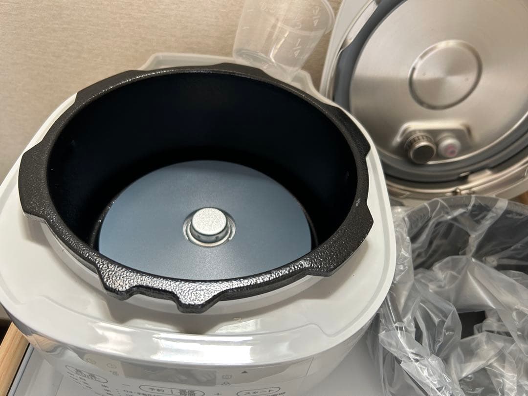 【新品】YAMAZEN 電気圧力鍋 EPCB-M220(H) 2.2L