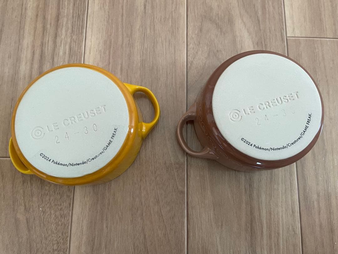 【新品未使用】LE CREUSET ポケモン ミニ・ココット ピカチュウイーブイ