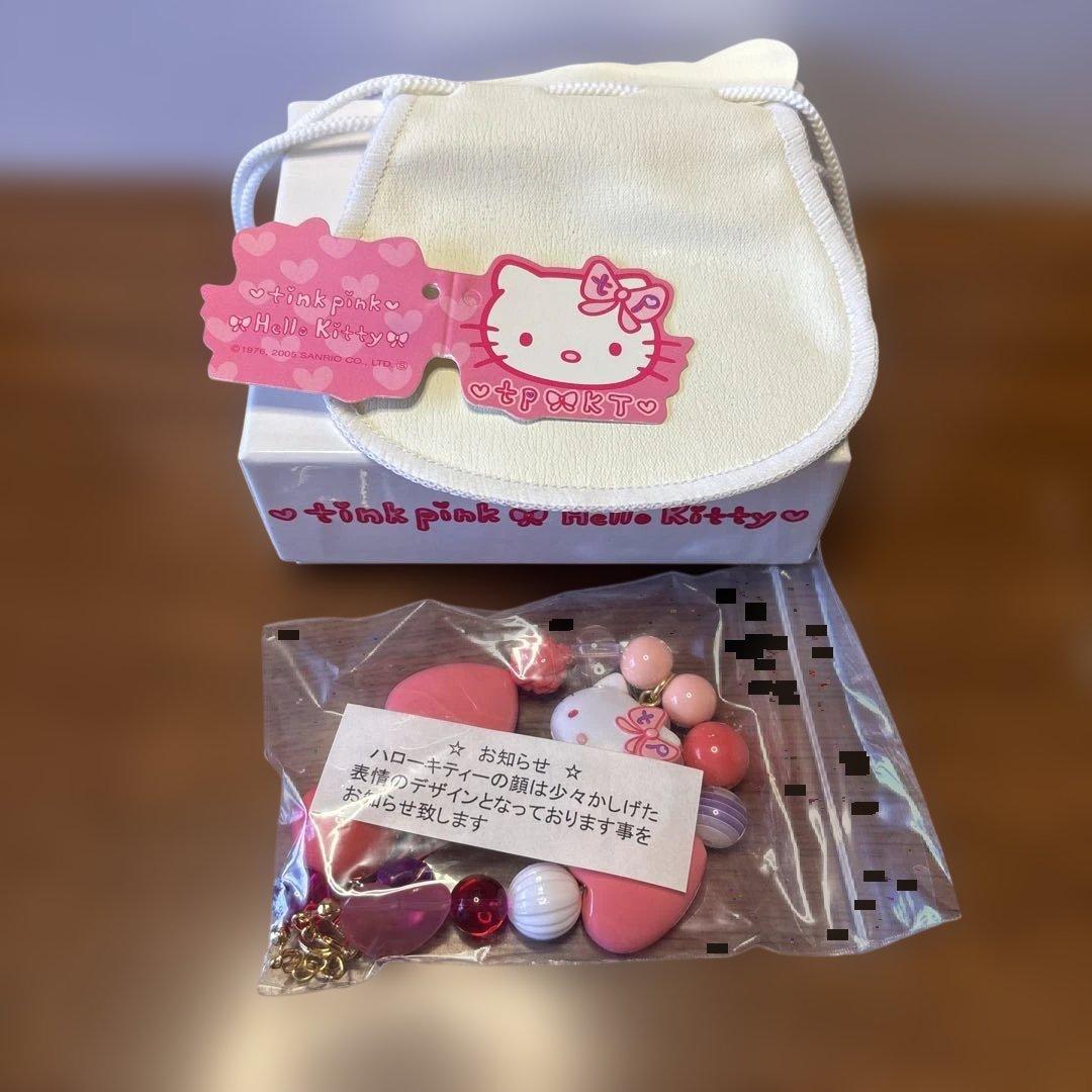 tinkpinkハローキティストラップ　未使用品