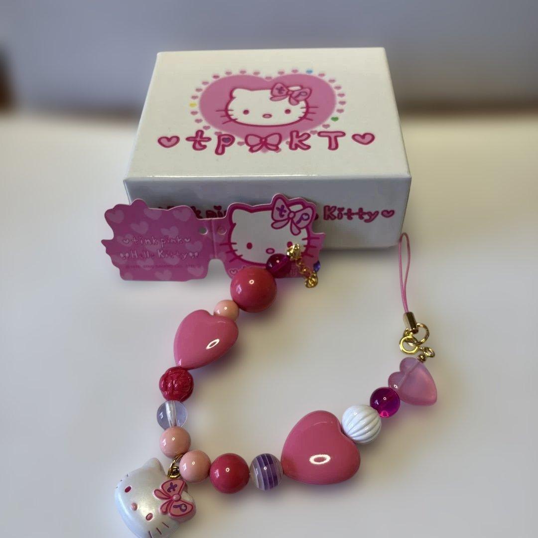 tinkpinkハローキティストラップ　未使用品