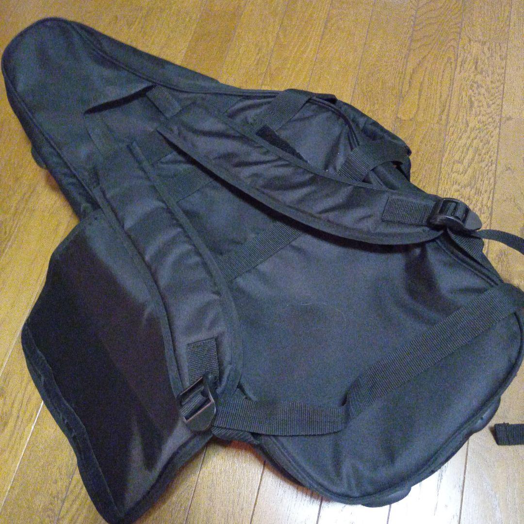 テナーサックス用ソフトケース 黒 ナイロン製 (超軽量)