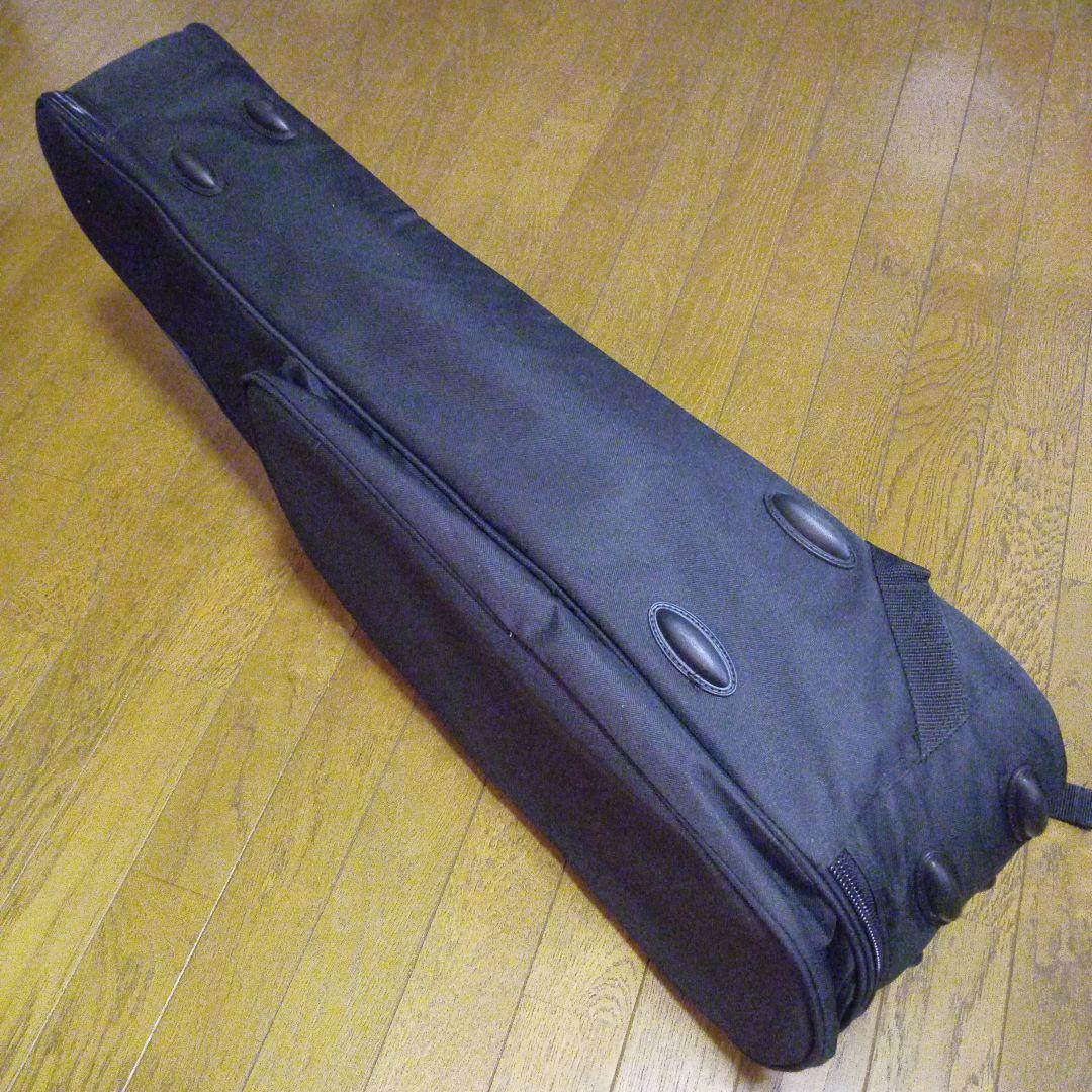 テナーサックス用ソフトケース 黒 ナイロン製 (超軽量)