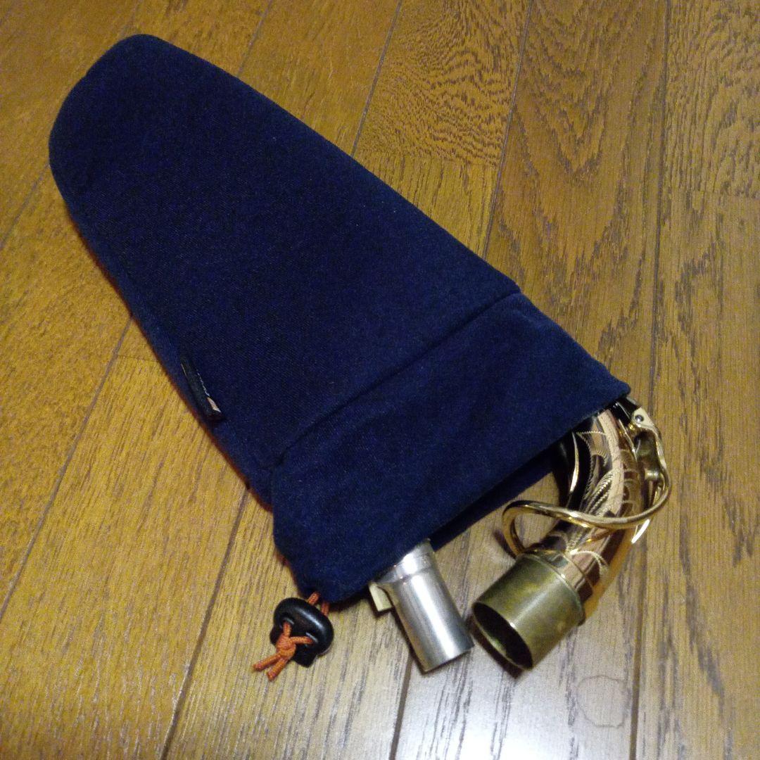 テナーサックス用ソフトケース 黒 ナイロン製 (超軽量)