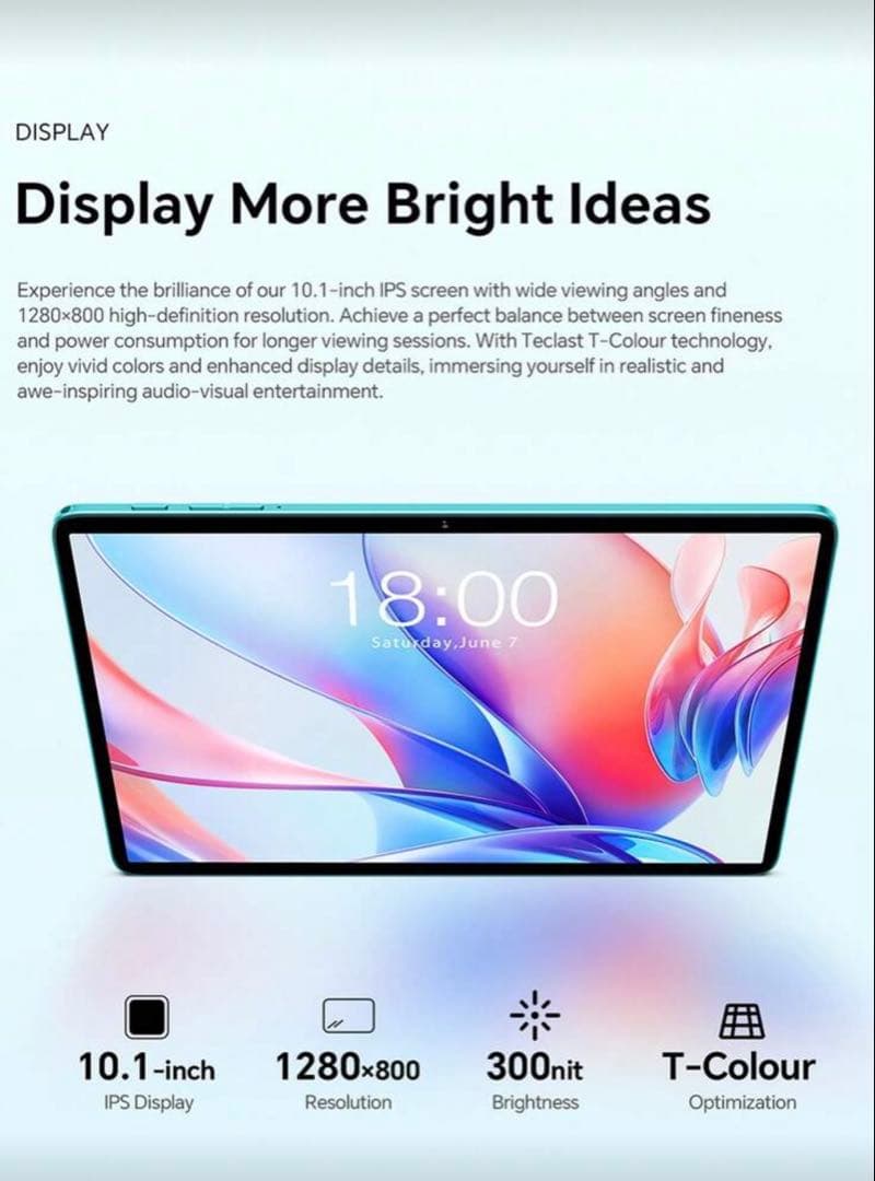 Teclast P30 10.1インチ Androidタブレット 本体