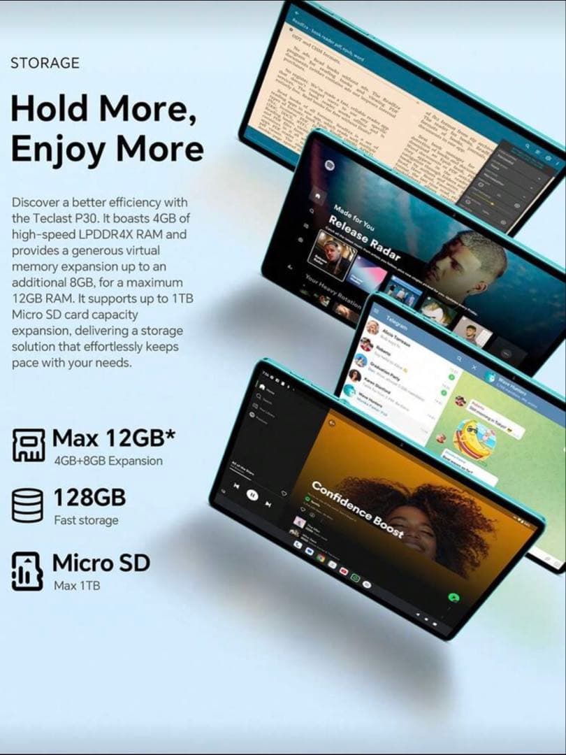 Teclast P30 10.1インチ Androidタブレット 本体