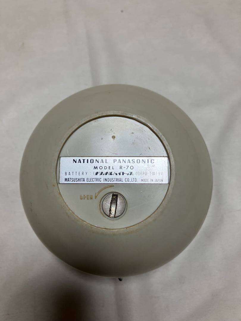 スペースエイジ レトロ家電 R-70、RF-93、R-47A-6、TWM-604