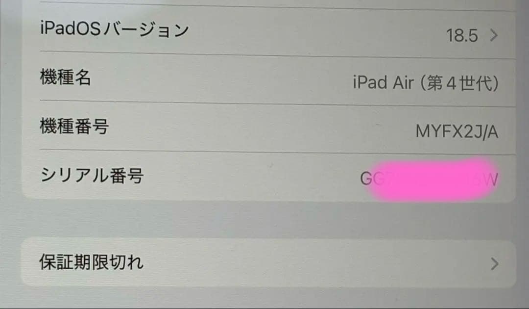 iPad Air 第4世代 WiFiモデル 256GB 本体 外箱あり